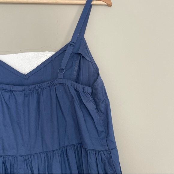 Old Navy Women's Seaborne Blue Strap Midi Dress - Picture 7 of 9